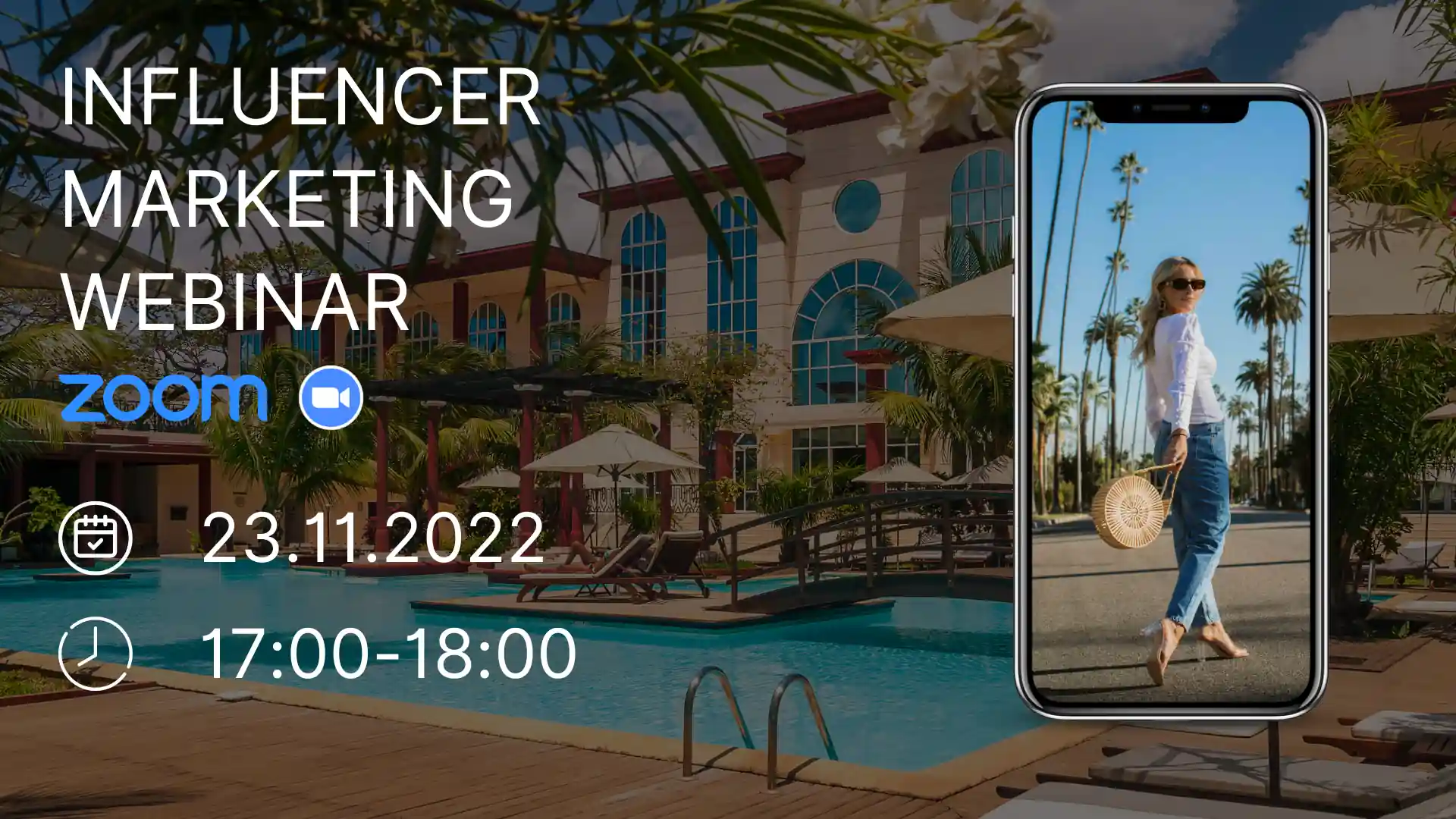 Webinar Influencer Marketing hotels gastro event